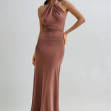 Vânia | Maxi Dress with Halter