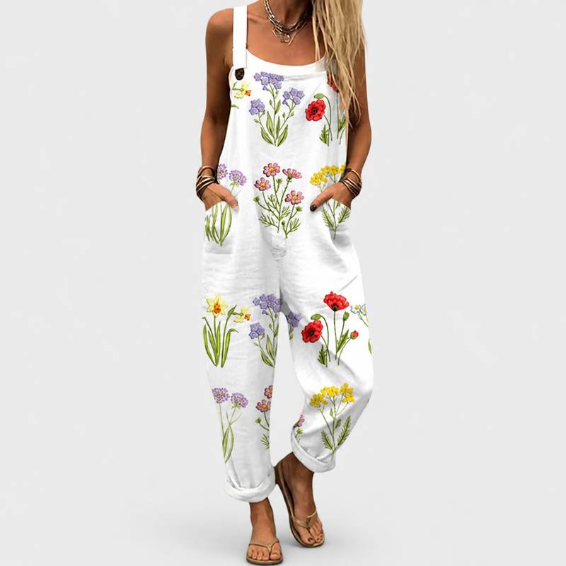 Chelsea | Comfortable Printed Jumpsuit