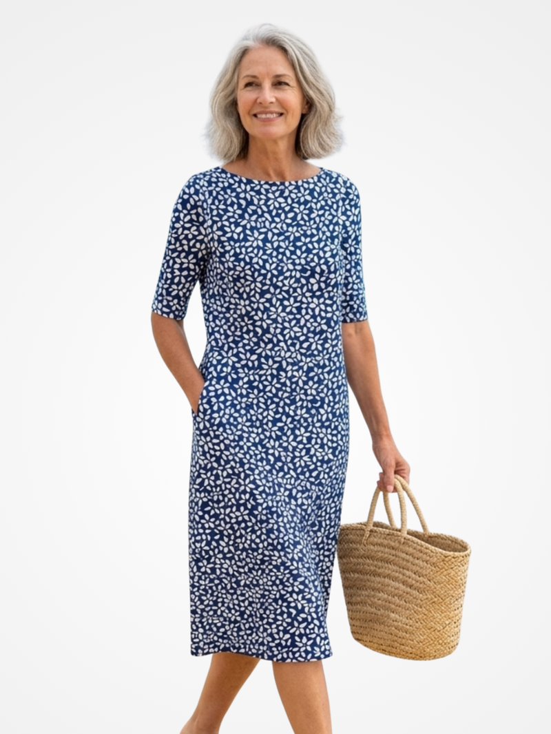 Catarina | Maxi Dress Coastal Flower