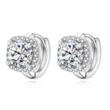 NADINE | Square Gold Earrings
