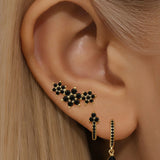 Modern Gold Earrings Sabina