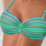 Rosa™ | Striped Print Two-Piece Bikini