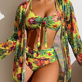 Paloma™ | Bikini with Floral Skirt