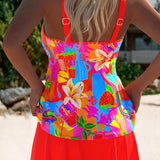 Eleanor™ | Elegant Floral Tankini Swimsuit