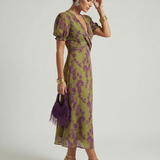 Virel™ | Relaxed Floral Midi Dress