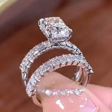 Katerina – Distinctive Baguette Cut Diamond Ring.