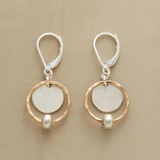 Clara-Marie – Silver Drop Design Earrings