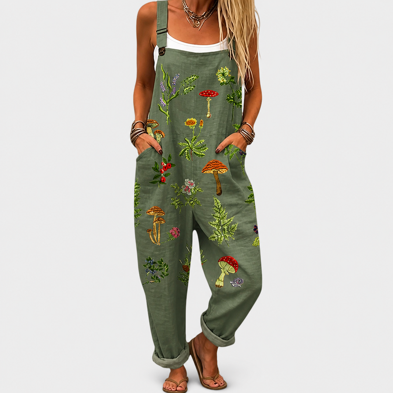 Simone | Comfortable Printed Jumpsuit