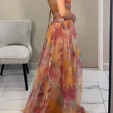 Gisela | Maxi Chiffon Dress