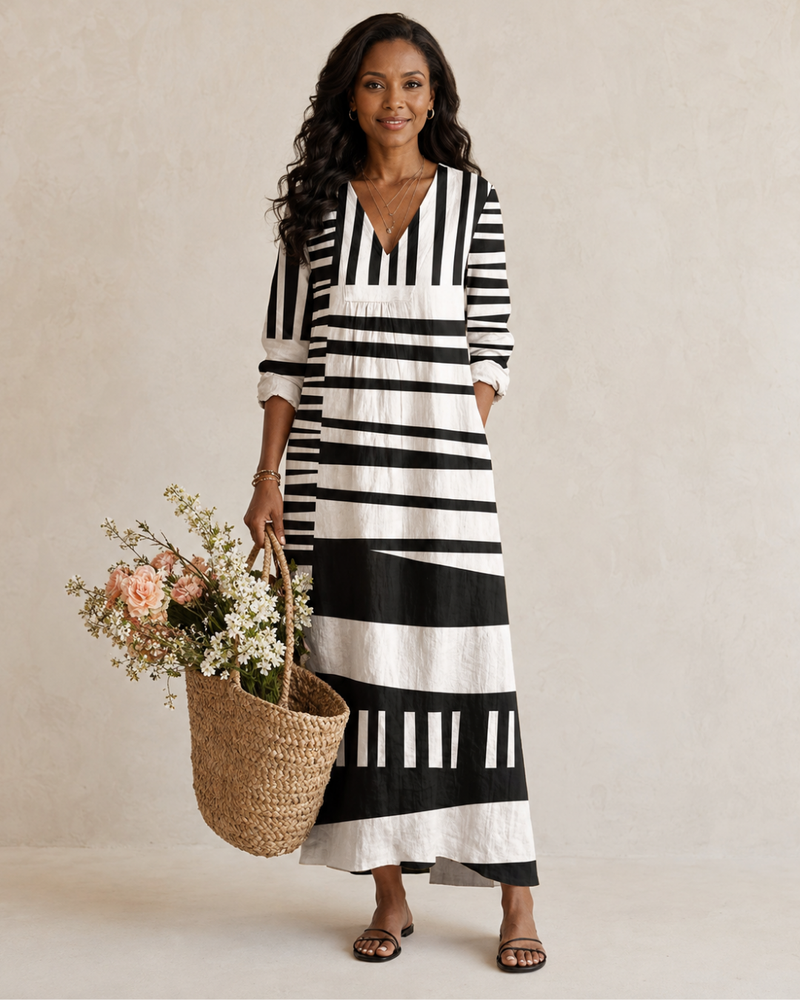 Kelsey | Graphic Print Dress