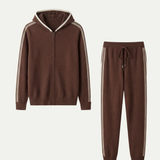 Brown Hoodie Set