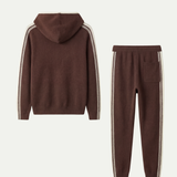 Brown Hoodie Set
