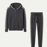 Dark Gray Hoodie Set