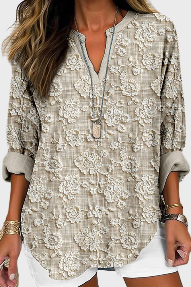 Desert Floral Blouse