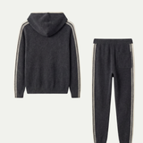 Dark Gray Hoodie Set