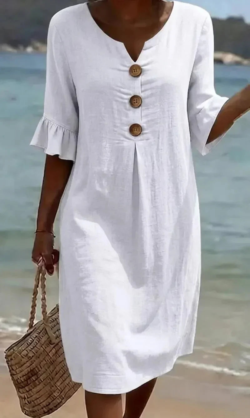 Rosalinda | Long Sleeve Textured Dress