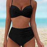 Vega™ | Elegant High-Waisted Bikini
