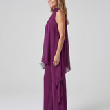 Bearim™ | Asymmetrical Tunic Set with Halter Neck