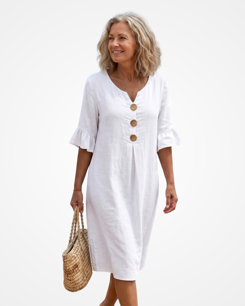Rosalinda | Long Sleeve Textured Dress