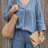 Onyx™ | Loose Tunic and Wide Leg Pants Set
