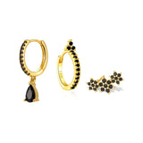 Modern Gold Earrings Sabina