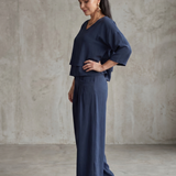 River™ | Layered Top and Wide Leg Pants Set