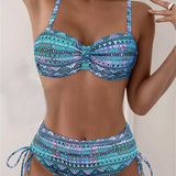 Jada™ | Sexy Ethnic Print Bikini Set