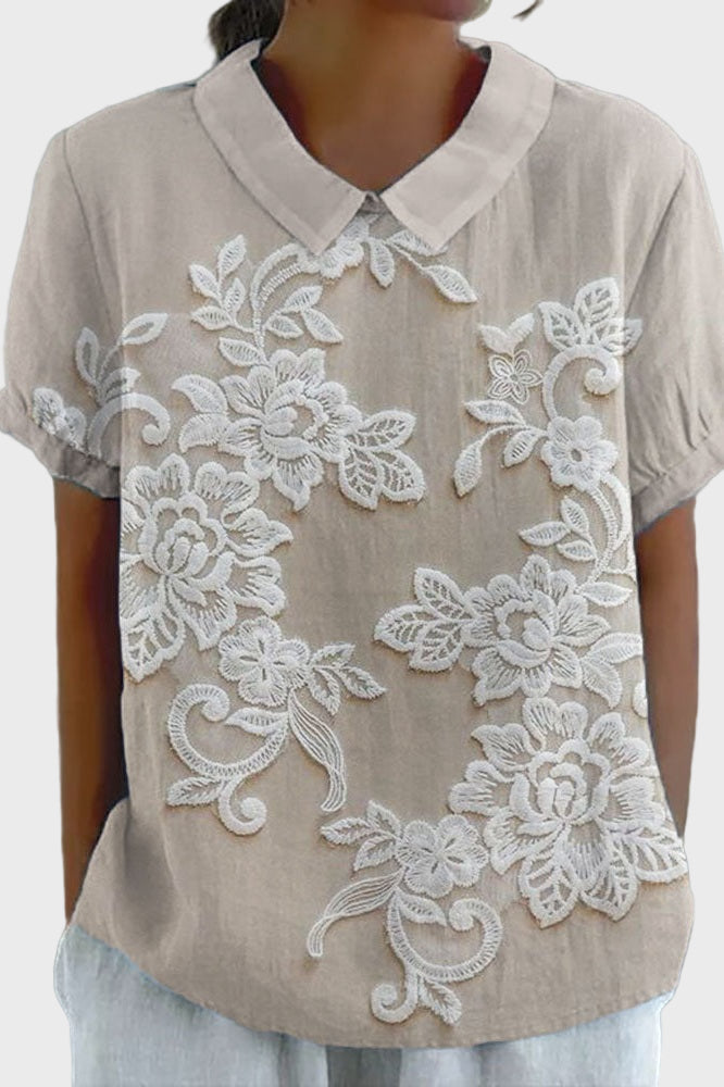 Lily Collar Blouse