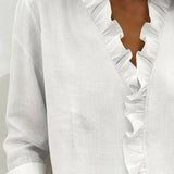 Martina - Ruffled Blouse