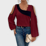 Scarlett - Shirts with Square Neckline