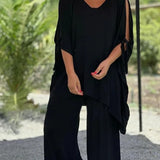 Ursula™ | Open Shoulder Tunic and Pants Set