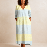 Devon | Natural Elegance Linen Dress