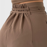 Sophie Wide Leg Pants with Drawstrings
