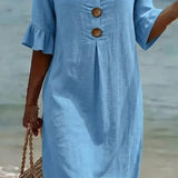 Rosalinda | Long Sleeve Textured Dress