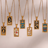Sabina – Gold Necklace with Elegant Pendant