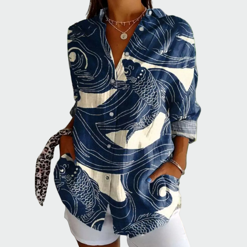 Floral Print Style Shirt