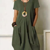 Oriana | Casual Maxi Dress with Fluid Fit