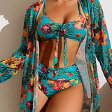 Paloma™ | Bikini with Floral Skirt