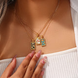 Sabina – Gold Necklace with Elegant Pendant