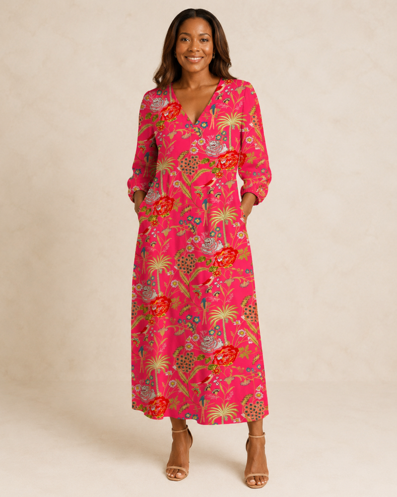 Lesedi | Bohemian Long Dress