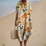 Amber Summer Dress | Warm Radiance