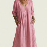 Juliette I Elegance A-Line Maxi Dress