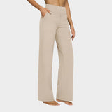 Calista™ | Women's Wide Leg Pants in Brown