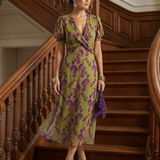 Virel™ | Relaxed Floral Midi Dress