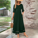 Analisa | Elegant Silhouette Maxi Dress
