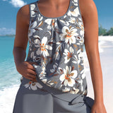 Helena™ | Elegant Floral Tankini Set for Women