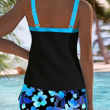 Aitana™ | Elegant Two-Piece Tankini Set