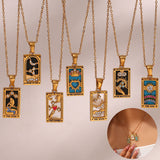 Sabina – Gold Necklace with Elegant Pendant