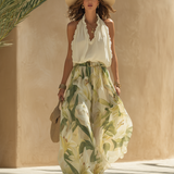 Lysandra | Elegant Lily Printed Fluid Set