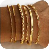 Isabela - Vernetta Bracelet Set | Gold